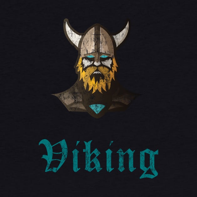 Retro Viking Warrior by vladocar
